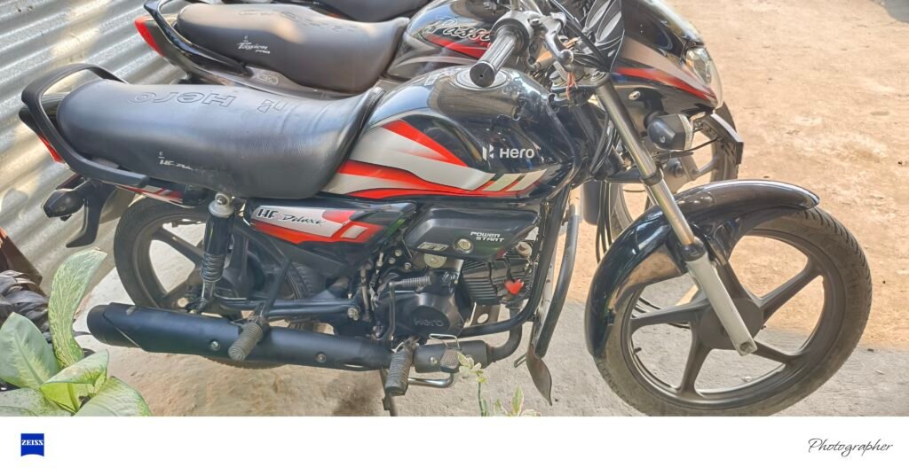 Hero HF Deluxe 100 cc bs6 i3s ibs combi 2022