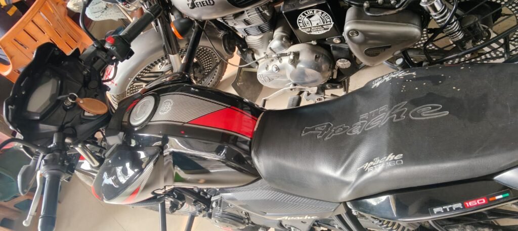 TVS Apache RTR 160 bs6 E20 led light top 2025 modle