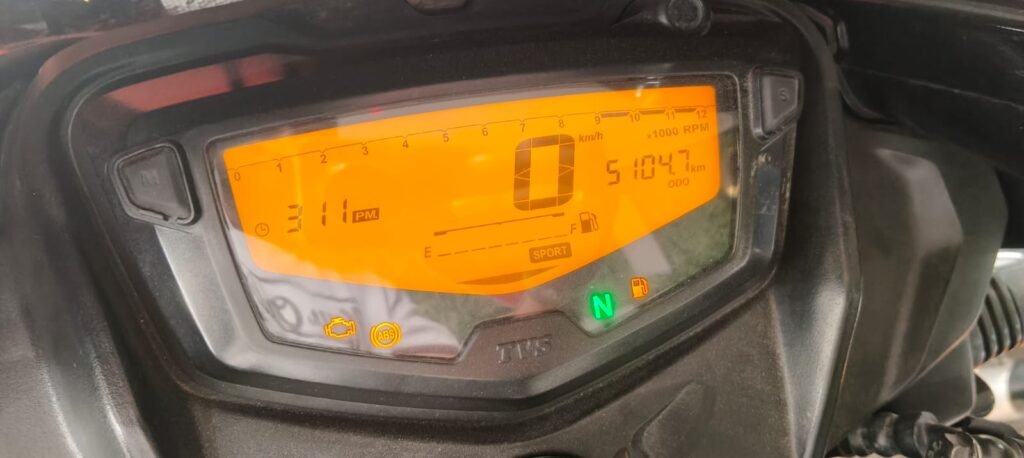 TVS Apache RTR 160 bs6 E20 led light top 2025 modle