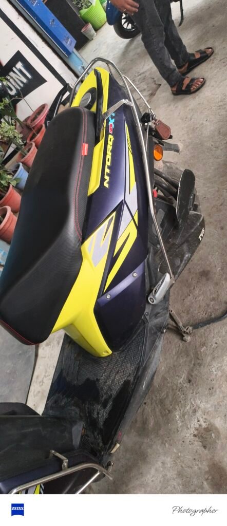 TVS NtorqXT  125 cc bs6 led disc combi 2022 top model