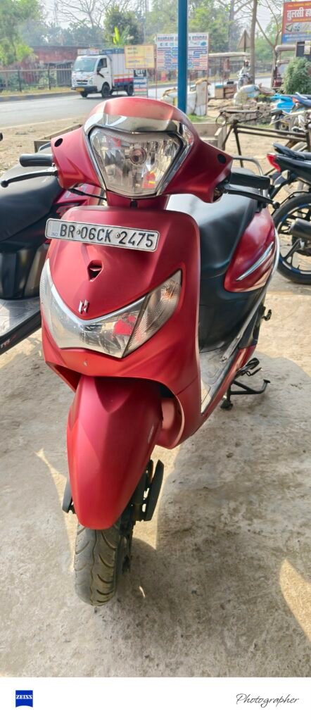 Hero pleasure plus bs6 100 cc led light combi break 2020