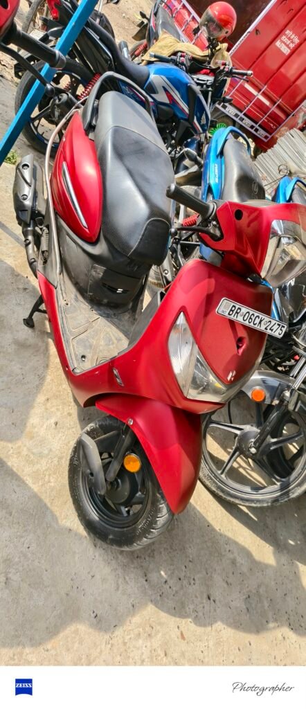 Hero pleasure plus bs6 100 cc led light combi break 2020