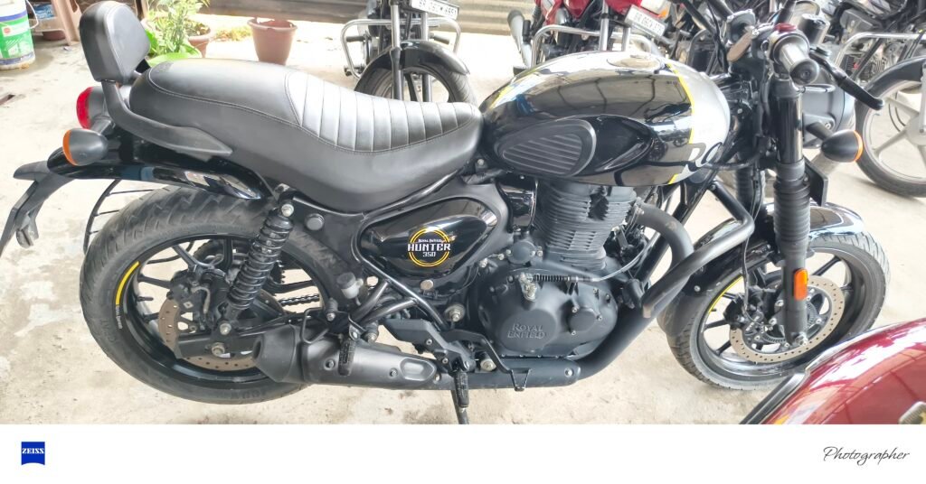 Royal Enfield Hunter 350 cc bs6 led combi disc top 2023 Nov