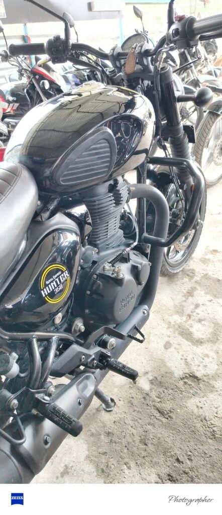 Royal Enfield Hunter 350 cc bs6 led combi disc top 2023 Nov
