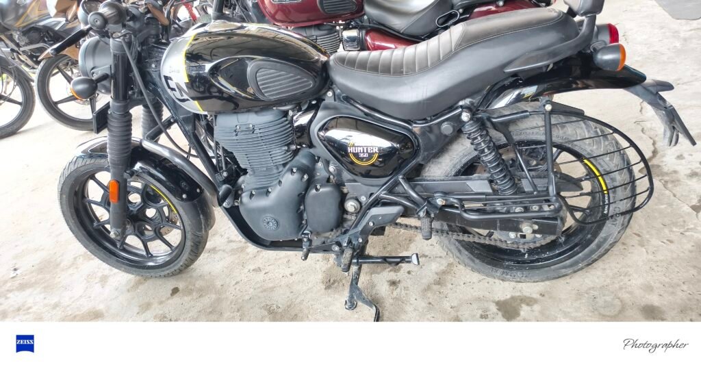 Royal Enfield Hunter 350 cc bs6 led combi disc top 2023 Nov